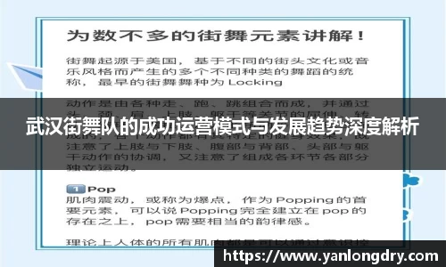 武汉街舞队的成功运营模式与发展趋势深度解析